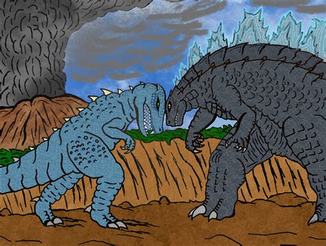 Gorosaurus vs Godzilla by Iceheart-Forever on DeviantArt