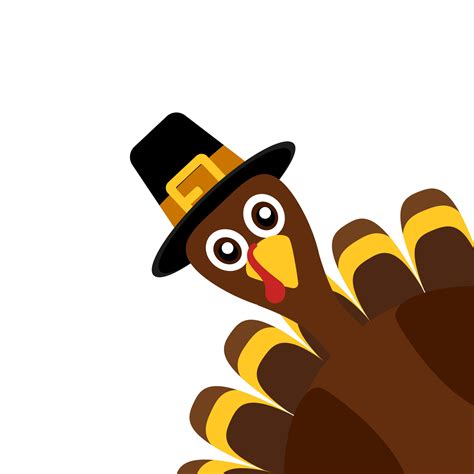 Turkey Pilgrim on Thanksgiving Day 12148865 Vector Art at Vecteezy