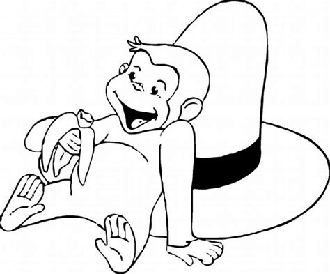 Curious George Coloring Pages To Print - Coloring Home