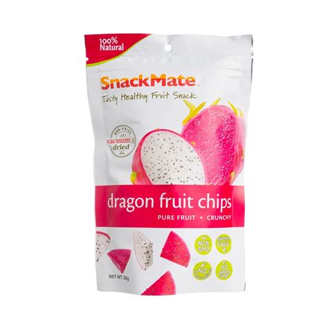 SNACKMATE | VACUUM DRIED DRAGON FRUIT CHIPS | 士多 Ztore