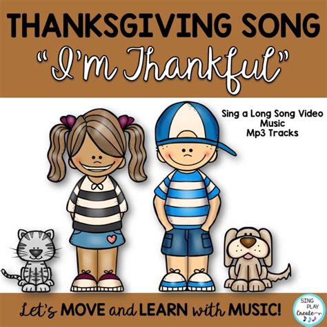 Thanksgiving Song: "I'm Thankful" Sing a Long Video