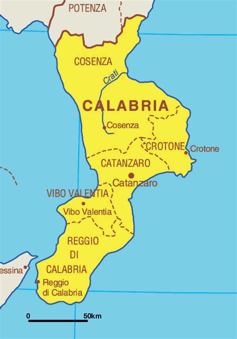 Calabrian message lags behind rest of Italy