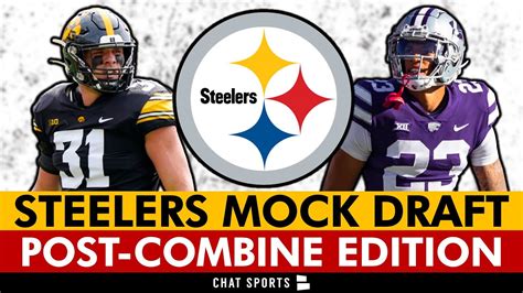 2023 Pittsburgh Steelers 7-Round Mock Draft (Post-Combine Edition ...