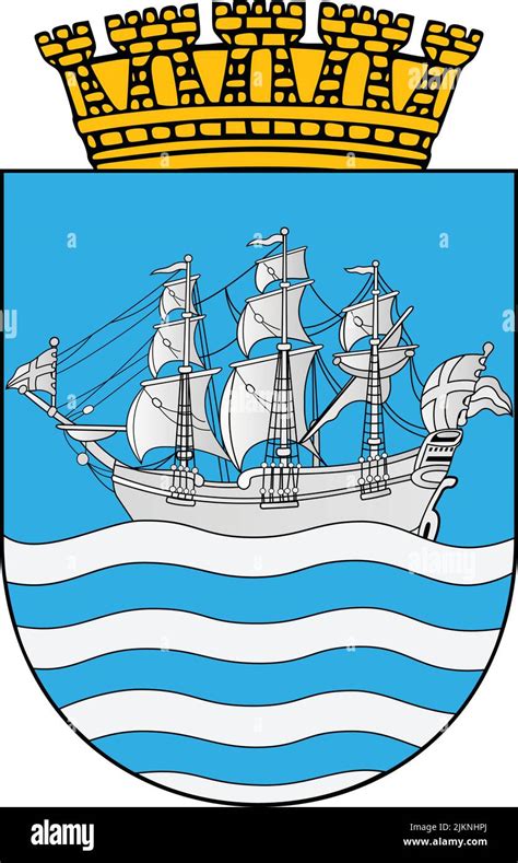 Coat of arms of ARENDAL, NORWAY Stock Vector Image & Art - Alamy