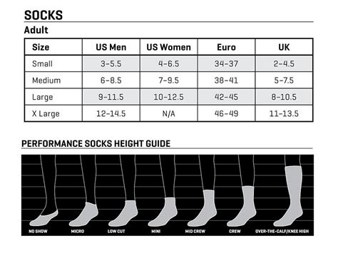 Smartwool Socks Size Chart: The Ultimate Guide to Finding the Perfect Fit