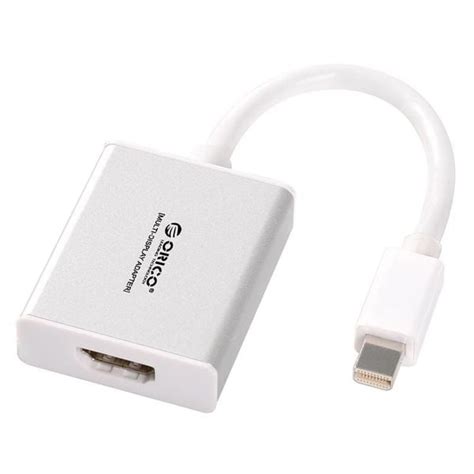 Orico Mini DisplayPort to HDMI adapter Silver-colored Mac Style - Orico