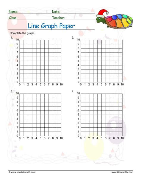 Line Graph Worksheets Pdf