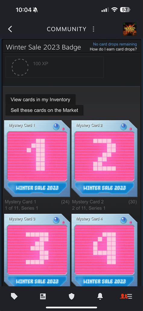 How to craft the winter badge? : r/Steam