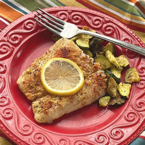 Baked Corvina Recipe with Lemon Pepper Crust - The Dinner-Mom