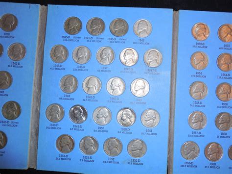 JEFFERSON NICKELS COLLECTION 1938-1961 For Sale | Antiques.com ...