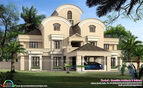 Luxury Arabian style home design - Kerala Home Design and Floor Plans - 9K+ Dream Houses