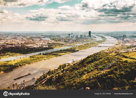 Kahlenberg, Vienna landscape with Danube river Stock Photo by ©iciakp ...