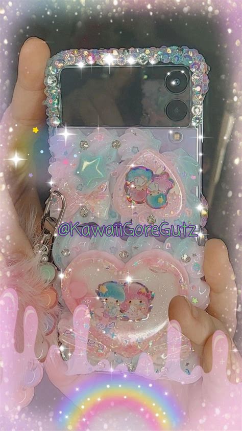 Kawaii Litte Twins Stars Phone Case in 2023 | Cute phone cases, Decoden ...