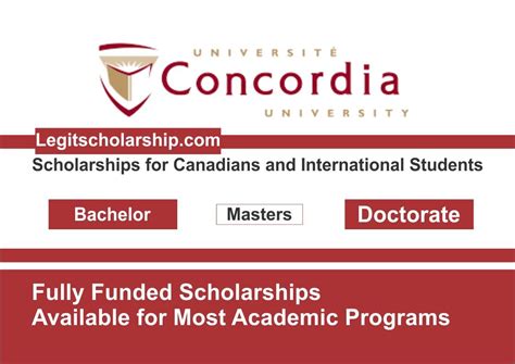 Concordia University Scholarships in Canada For International Students ...