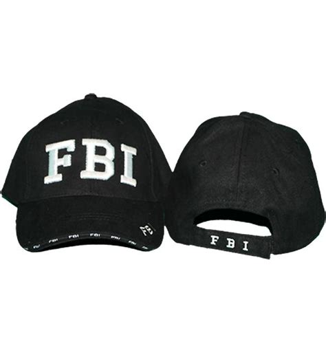 RF-302099 Black FBI Police Hat – FantasiaWear