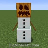 How to Build a Snow Golem in Minecraft