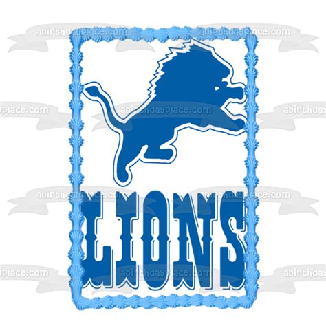 Monsignor Farrell High School Lions Logo Edible Cake Topper Image ABPI ...