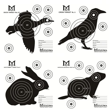 Printable Air Rifle Targets