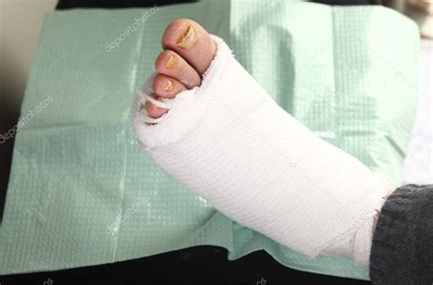 Diabetic man with foot infections — Stock Photo © aliced #56634797