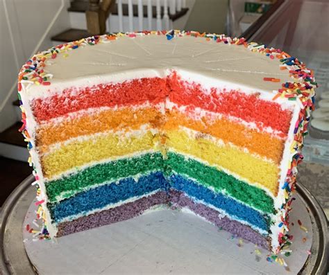 Rainbow Cake - The Cakeroom Bakery Shop