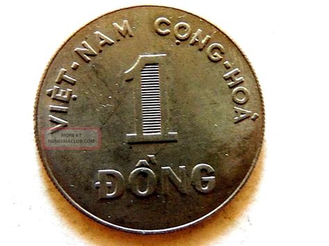 1964 South Vietnam One (1) Dong Coin