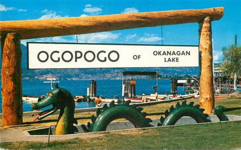 Ogopogo of Okanagan Lake in Kelowna BC Canada | Lake monsters, Okanagan, Pacific rim national park