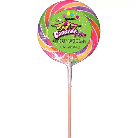 Giant Sour Swirly Rainbow Lollipop 5oz | Party City