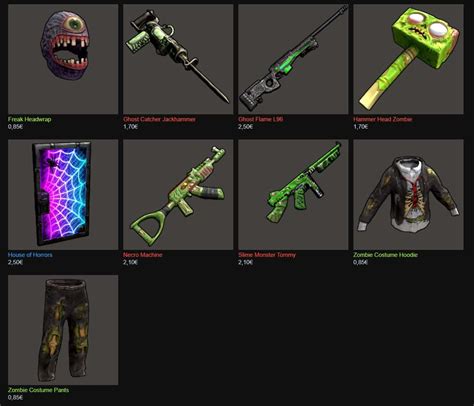 Rust: The 10 new Weekly Skins in March 2022