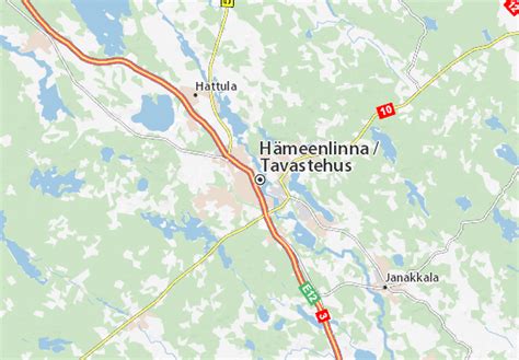 MICHELIN Hämeenlinna map - ViaMichelin