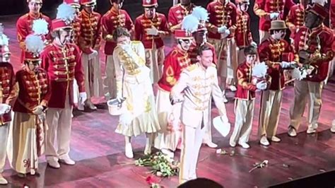 The Music Man Final Broadway Curtain Call @ Winter Garden Theatre (1/15 ...