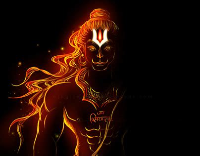 Hanuman ji digital artwork | Images :: Behance