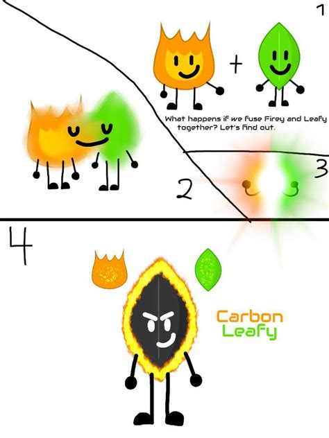 BFB Fusions - Firey + Leafy | BFDI💖 Amino