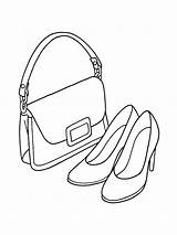 Handbag Coloring Pages  Nation sketch template
