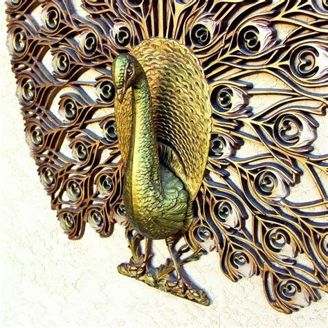 Best 15+ of Metal Peacock Wall Art