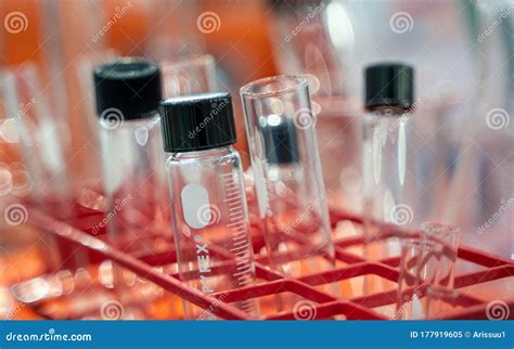 Experiment Equipment in Science Laborator Stock Image - Image of ...