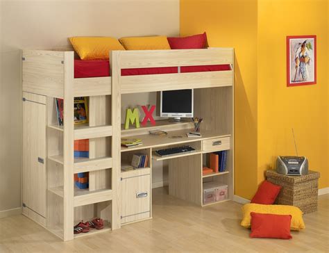 19 Super Functional Bunk Beds With Desk For Small Spaces