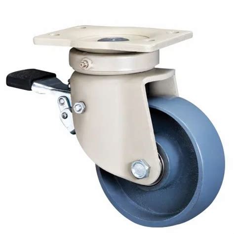 Swivel Castors with Total Lock at best price in Gurgaon by Super Castors (India) | ID: 6247470473