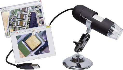 TOOLCRAFT USB microscope 2 MPix Digital zoom (max.): 200 x | Conrad.com