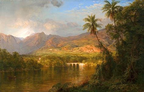 South American Landscape | Frederic Edwin Church | Painting Reproduction 8420 | TOPofART