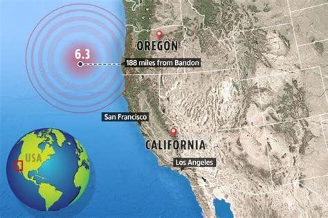 Powerful and shallow M6.3 earthquake hits off Oregon coast - Tremors ...