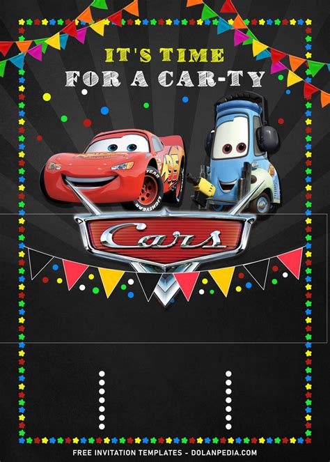 9+ Cool Disney Cars Birthday Invitation Templates | Dolanpedia