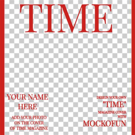 [FREE] Time Magazine Cover Template - MockoFUN