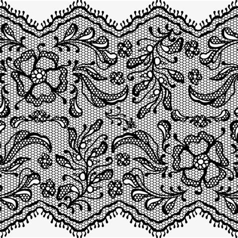 Black Lace Texture Png - Abstract seamless lace pattern with flowers ...