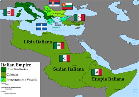 The Italian Empire : r/worldbuilding