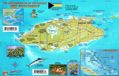 Nassau Historic Walking Tour Map Card – Franko Maps