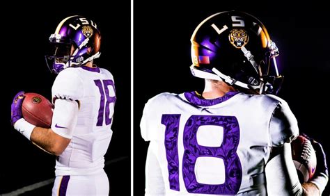 LSU to wear purple helmets vs. Mississippi State - Footballscoop