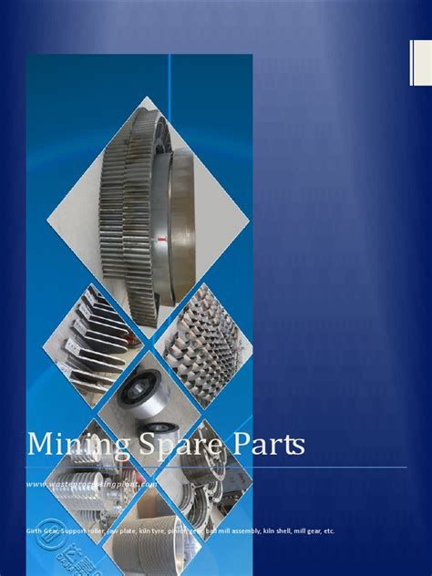 Mining Machinery Spare Parts | PDF