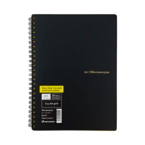 Maruman Mnemosyne N105 A5 Notebook - Dot Grid (5mm)