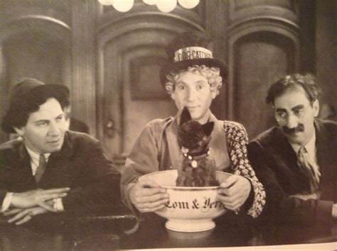 The Marx Brothers, with Harpo and a cute little pup. From the film "Horse Feathers" | Marx ...