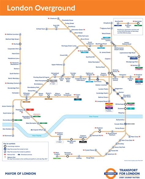 Remember What The Original Overground Map Looked Like? | Londonist